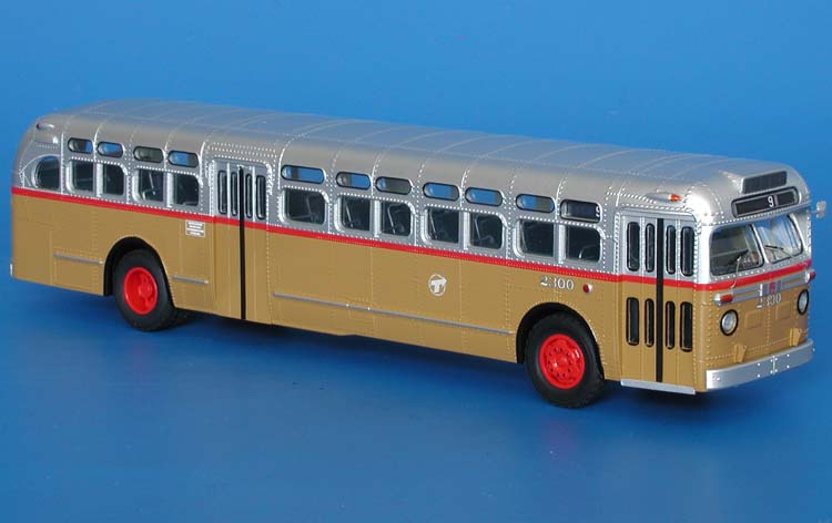 1956/57 GM TDH-5105 (Montreal Transportation Commission 2300-2324; 2350-2399 series).